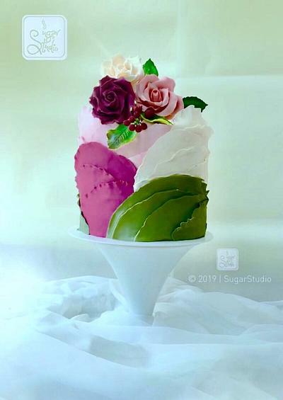 Ruffled beauty  - Cake by Jins