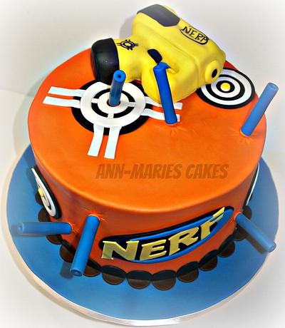 Nerf Gun Cake - Cake by Ann-Marie Youngblood