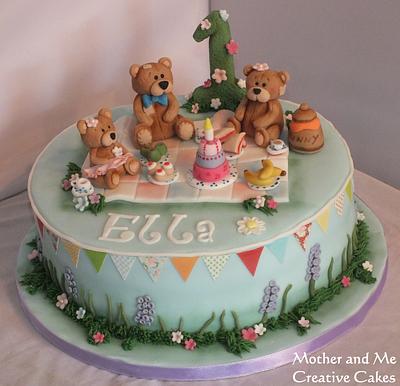 Teddy Bear's Picnic Cake - Cake by Mother and Me Creative Cakes