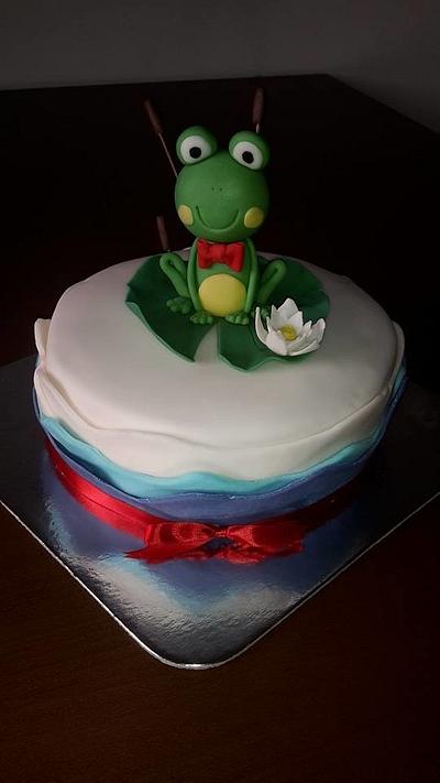 Frog cake - Cake by Barbora