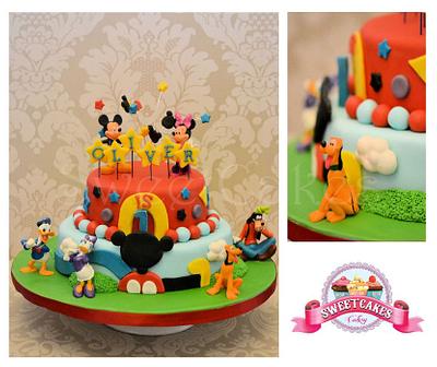 Mickey Mouse Clubhouse - Cake by Farida Hagi