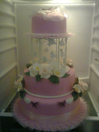 baby pink - Cake by temy