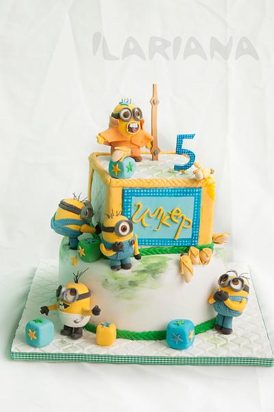 Minions attacked the cake .... - Cake by Todorka Nikolaeva