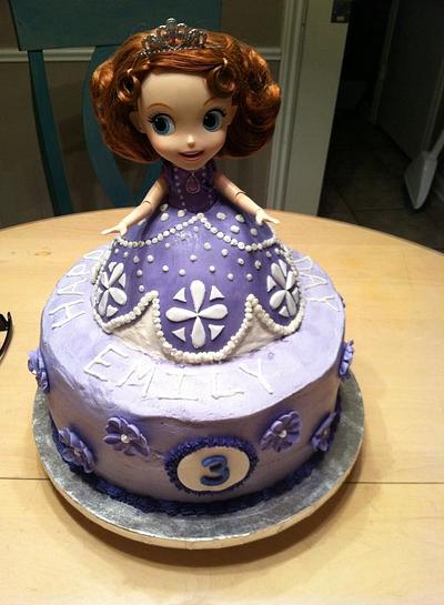 Sofia the first - Cake by mschrissey
