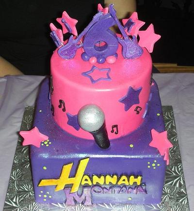 Hannah Montana Cake - Cake by Karen