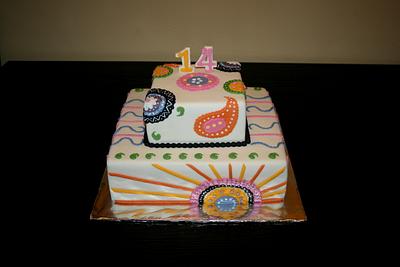 Colors & motifs - Cake by Rozy