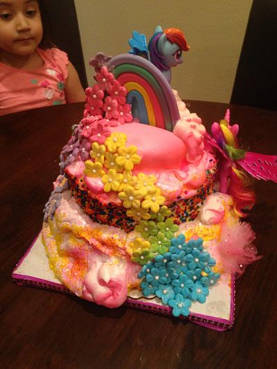 My little pony cake - Cake by Tiffany McCorkle