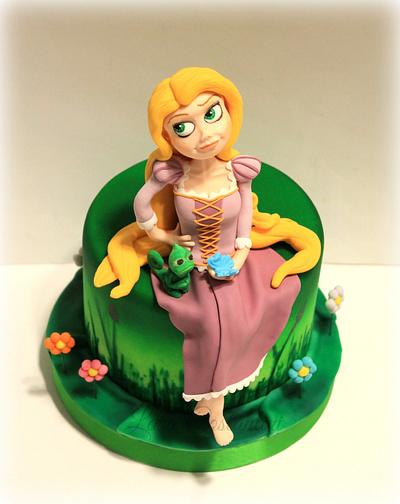 Rapunzel!! - Cake by Lara Costantini