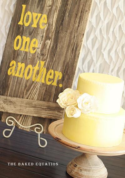 Bridal Shower Cake - Cake by Melissa