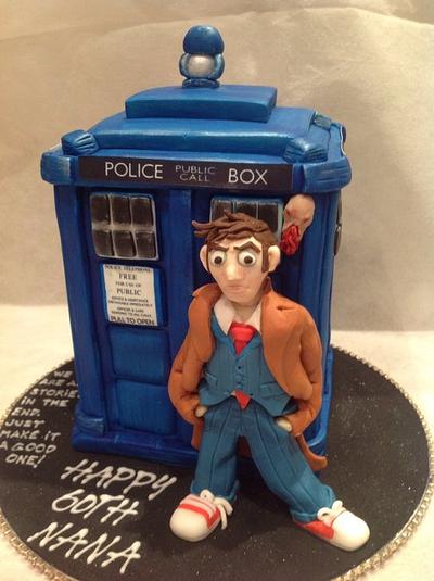 Thg 10th Doctor  - Cake by Samantha sim