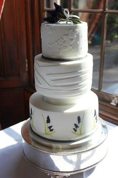 Muscari Wedding Cake. - Cake by Dulcie Blue Bakery ~ Chris