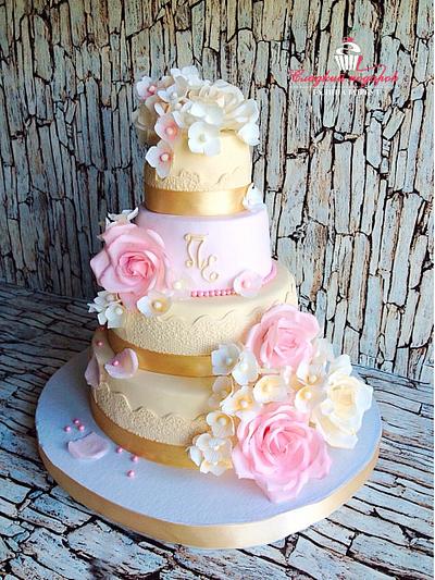 Wedding cake - Cake by Galinasweet