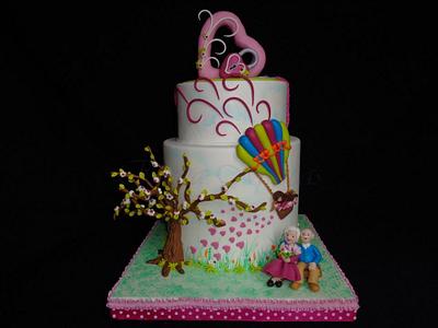It 's always the time of' love ........ just need to find the key to my heart! - Cake by ELLYSugarpassion