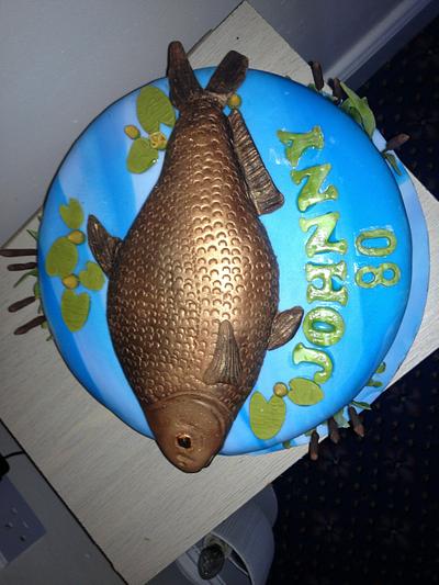 fish cake - Cake by Fishinggirl