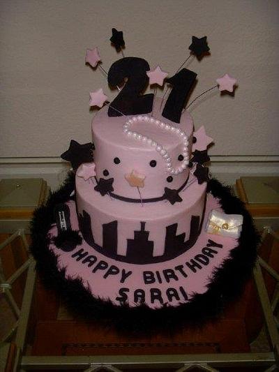 Sex & The City Themed - Cake by CakeDreams