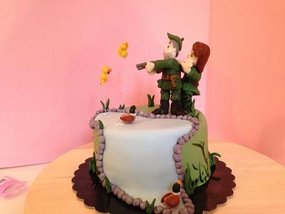 Il cacciatore (hunter!) - Cake by Nennescake