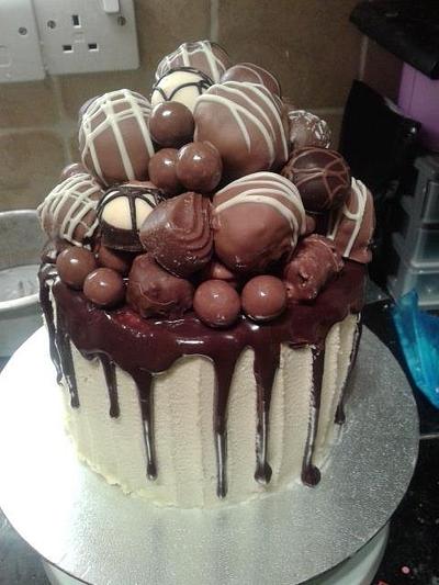 A Chocoholics Dream Cake - Cake by Disneyworld25