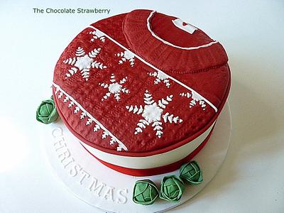 Christmas Jumper Cake - Cake by Sarah Jones