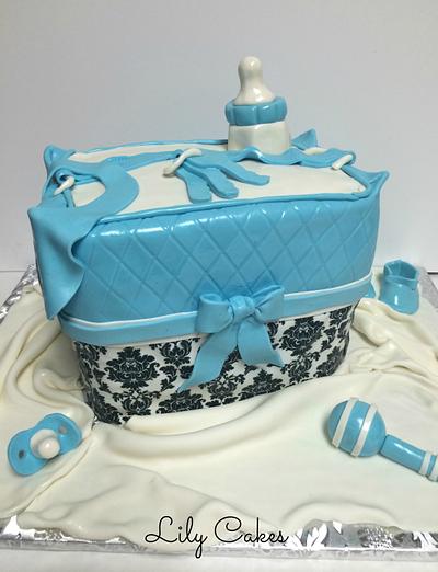Diaper Bag Cake - Cake by Michelle