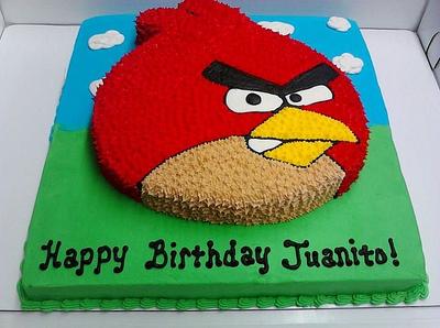 angry bird - Cake by thomas mclure