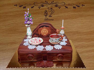 birthday cake - morning tea - Cake by L