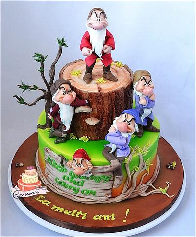 Grumpy dwarf - Cake by Carmen Iordache