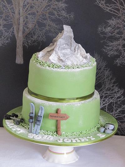 Matterhorn Mountain Cake - Cake by Just Because CaKes