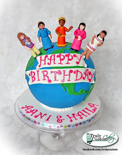 Around The World - Cake by TrulyCustom