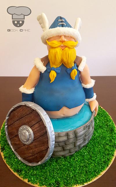 Olaf, the Viking - Cake by Geek Cake