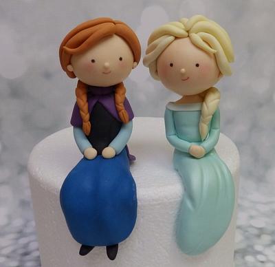 Frozen cake toppers - Cake by Rachel Roberts
