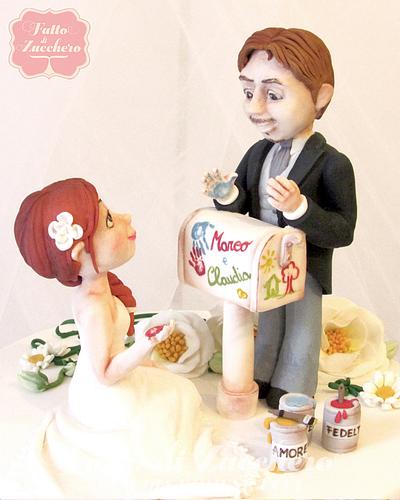 My Wedding Cake!!!  - Cake by Fatto di Zucchero