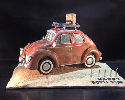 VW love - Cake by Zoe Byres