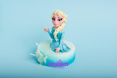 Elsa - Frozen  - Cake by Michela Mikiko 