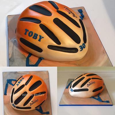 Kinda Bicycle Helmet - Cake by Andrea 