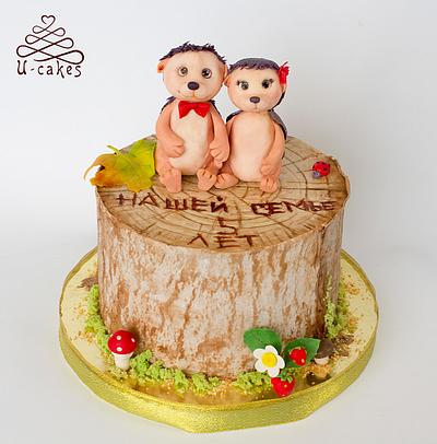 Wedding anniversary - Cake by Olga Ugay