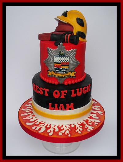 Cake for Fireman - Cake by fitzy13