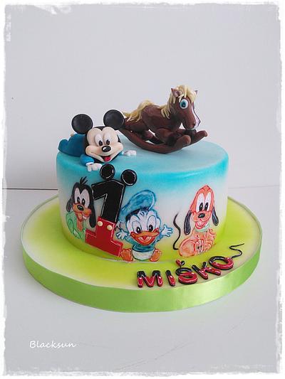 Little mickey mouse - Cake by Zuzana Kmecova