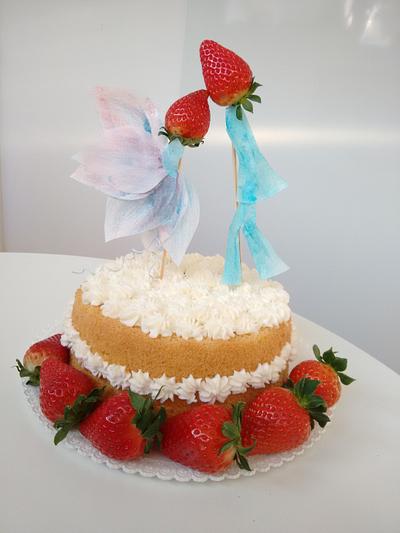 Strawberries in love 😁 - Cake by Clara