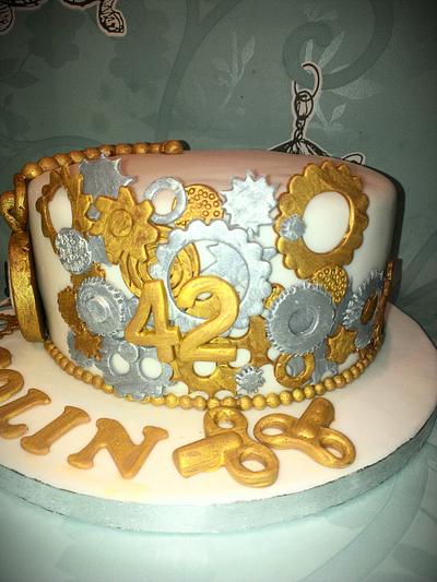 Pocket watch - Cake by Cakes galore at 24