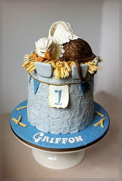 A gryphon for Griffon! - Cake by Dream Cakes by Robyn