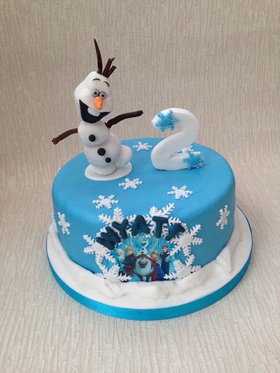 Olaf  - Cake by Emma