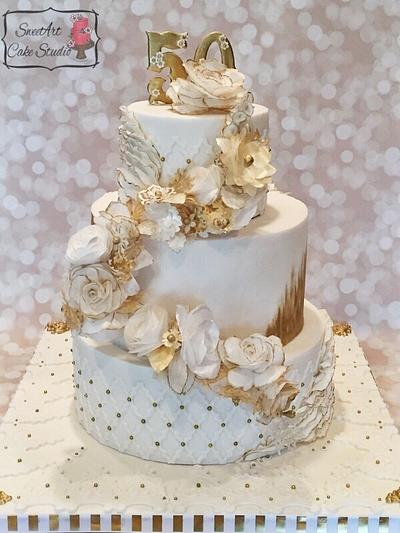 Wafer Paper Love - Cake by SweetArt Cake Studio