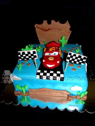 Cars cake - Cake by tweetylina