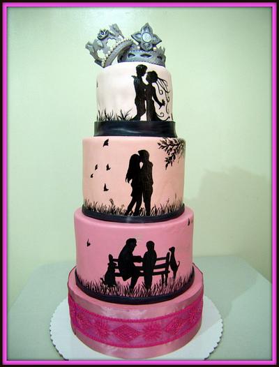 Prince and the Princess - Cake by Mucchio di Bella