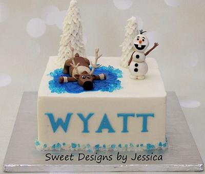 Wyatt's 4th - Cake by SweetdesignsbyJesica