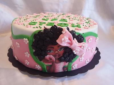 Girl cake - Cake by Ladybug0805