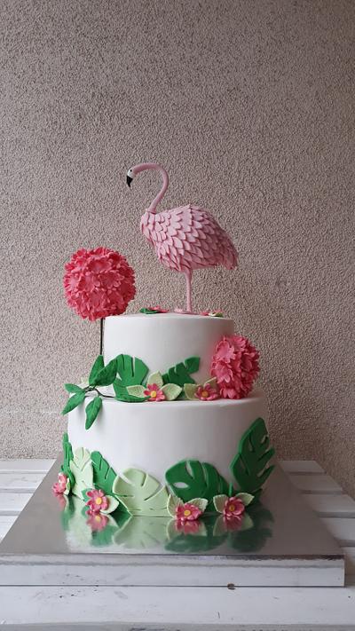 Flamingo Cake - Cake by No:4 Butik Pasta