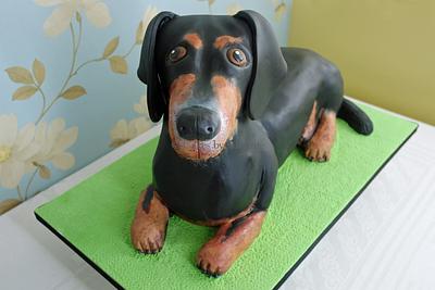 Chocolate dog - Cake by suzanne