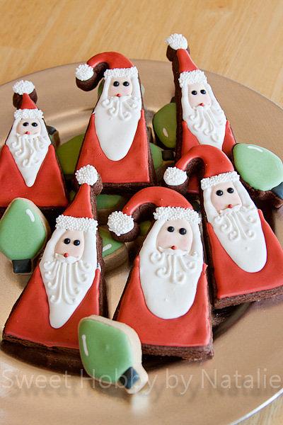 Santa Cookies - Cake by Natalie Puikkonen
