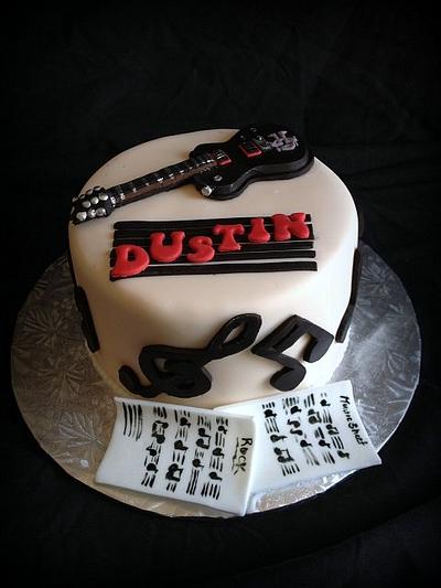 Music Man - Cake by Jennifer Jeffrey